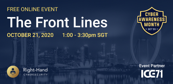 ICE71 X Right Hand Cybersecurity Event – The Front Lines