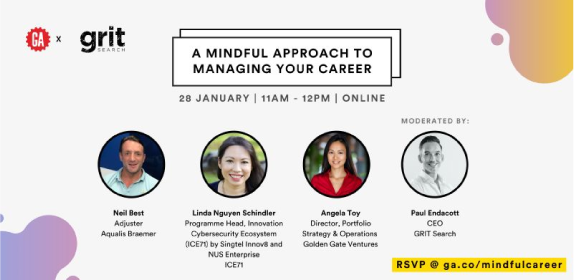 ICE71 at General Assembly x GRIT Search Webinar: A Mindful Approach to Managing your Career