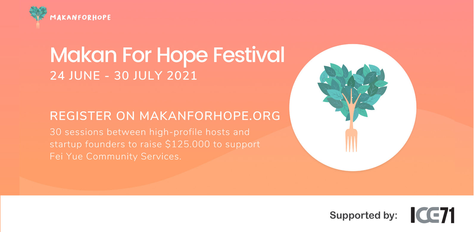 ICE71 at Makanforhope Festival 2021